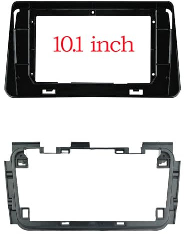 Car Radio Frame 9 Zoll 10,1 Zoll 2Din Autoblende/Passend for Nissan KICKS 2018-2019 Blende Audio-Anbauadapter In-Dash Panel Auto-DVD-Rahmen-Kits Car Panel Dashboard(10.1 inch)