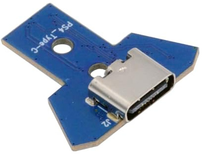 CY Connecteur Femelle de Type C à souder DIY, Remplacement du Micro-USB 5 Broches pour PS4 DualShock JDS-040 JDS-055, pièce de réparation, Module de connecteur de Carte