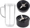 Clynex 2 Cuchillas Cruzadas con Vaso de Repuesto de 22 oz, 250 W, for Magic Bullet, MB1001 Reemplazo de Cuchilla para licuadora