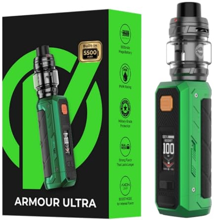 For Vaporesso Kit Armour Ultra Mod 100 W Box Modos ECO/BOOST/PULSE/TC 6 mL
