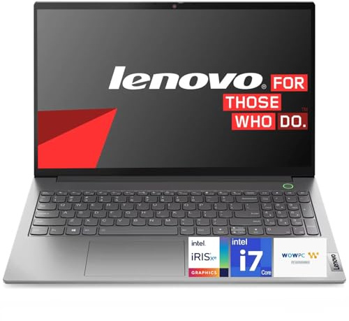 Lenovo ThinkBook Business 15.6'' FHD Laptop, Powerful Intel Core i7(10-Core, Up to 4.7 GHz), 40GB RAM, 2TB SSD, Windows 11 Pro, Ethernet Port RJ-45, SD Card Reader, Fingerprint Reader, WOWPC USB