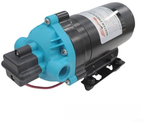 31 Series Pompe à membrane haute pression 80 ou 120 PSI 12 V 24 V 115 V 220 V Débit d'eau stable Fonctionnement à sec auto-amorçante Faible courant Convient pour l'ingénierie de l'eau de mer propre