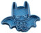 Cuticuter Batman Chibi Superheroes Cortador de Galletas, Plástico, Azul, 8x7x1.5 cm