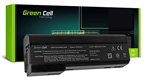 Green Cell® Extended Série CC06 CC06XL CC09 Batterie pour HP EliteBook 8460p 8460w 8470p 8470w 8560p 8560w 8570p Ordinateur PC Portable (9 Cellules 6600mAh 10.8V Noir)