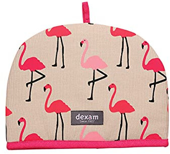 Dexam Flamingo 2 Cup Tea Cosy, Pink