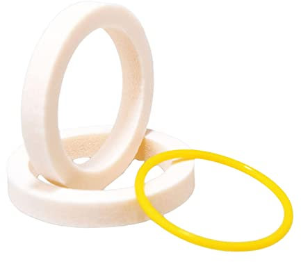 Forcella da ciclismo con anello in spugna sigillato ad olio per forcella anteriore della bicicletta, 2 pezzi (32 mm per volpe)