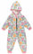 Splash About Imperméable à Capuche doublé en Polaire intégrale, Up & Away 6-12 Mois