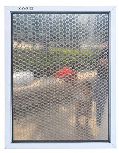 LIJINBO Thermo Cover Fenster-Isolierfolie,Bubble-Fenster-Isolationsfilm, Transparenter Tarp-Kaltschutz-Scheibenschutzschützer Aus Dem Regen Ganzes Stück Kunststofffensterfilm