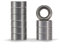 XiKe 10 Stück MR106ZZ Mini Kugellager 6x10x3mm｜Chromstahl｜Vorgeschmiert｜Doppelte Metalldichtung, MR106-2Z Rillenkugellager mit Abdeckungen