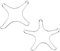 Hsthe Sea 2 Stück Gasherd-Milchtopfhalter, rutschfester Herdhalter Universal-Gasherd-Rack für Espresso-Kaffeemaschine, Gasherd, Ofen, Küche (4 Krallen + 5 Krallen)