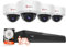 Anpviz 6MP 8CH PoE Überwachungskamera Set, Smart Personen und Fahrzeugerkennung, 8CH 4K NVR mit 2TB HDD, 4pcs 6MP Dome IP PoE Kamera für 24/7 Aufnahme, 30m IR Nachtsicht, IP66(U Series)