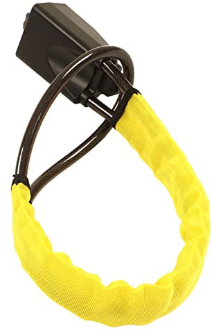 Asixxsix Auto-Lenkrads Chloss, Anti-Diebstahl-Autogerät Lenkrad-Sicherheits Schloss mit 2 Schlüsseln Auto-Sicherheits Schloss Universal-Sitz-Gurts Chloss für Autos Fahrzeug-SUV