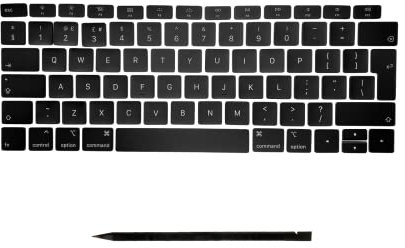 Ersatztasten für MacBook Air 13 (2018-2019) A1932 UK-Layout QWERTY