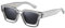 Retro Dicke Rechteck Chunky Sonnenbrille Frauen Männer Trendy Schmale Quadratische Schwarze Tortie Rahmen Mode 90er Jahre Gläser