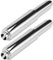 Alipis Chrome Toilet Roll Holder, Toilet Paper Holders Insert Replace Spring Rod, Toilet Roll Holders Roller for Replacing Bathroom Toilet Toilet Tissue Holder, 2PCS