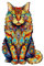 Holzpuzzle Erwachsene, 270 Teile Maine Katze Holz Puzzle Erwachsene, 42x27.8cm Wooden Puzzle, Unregelmäßige Einzigartige Puzzle, Holzpuzzle Tierform, Holz Puzzle Mit Geschenkbox Aus Holz