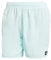 adidas Uomo Solid CLX Short-Length Swim Shorts, Turquoise/Black, L