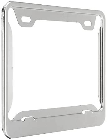 Yindhgdr Motorcycle License Plate Frame Number Plate Cover Protection for Moto Universal, 500107391