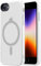 Tigowos Magnetic for iPhone SE Case 2022/2020/iPhone 8 Phone Case with MagSafe Shockproof Protective Case for iPhone SE 2rd/3rd Generation 4.7, White