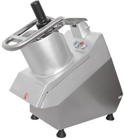 UPWONEC Automatic Commercial Vegetable Fruit Slicer, 750W Vegetable Cutter Machine, 300Rpm/Min, Electric Lemon Slicer for Kitchen, Stainless Steel Blade, Potato Slicing Machine for Lemon/Tomato