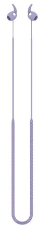 Cinghia anti-lost per Samsung Galaxy Buds 3, supporto per cuffie per cuffia per farfalla cinghia auricolare (Viola)