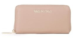 VALENTINO Stereo Re Zip Around Wallet Beige