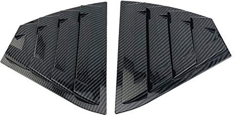 Breeshy Heck Scheiben Jalousien Dreieckige Schutz Abdeckungen Verkleidungen für Sylphy Sentra Mk13 2014-2020