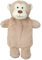 A2Z Hot Water Bottles 3D Animal Monkey Soft Plush Fleece Cover 750ML Durable Leak Proof Rubber Bottle Pain Relief Neck Back Shoulder Warmer Cosy Nights Sofa Bedtime Heat Therapy