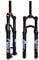 JNTFNE Mountain Bikes Suspension Air Fork, 20 inch 24 inch MTB Bicycles Front Forks,1-1/8'' Straight Tube, 120mm Travel, QR 9mm, Ultralight Mountain Bike Front Fork for XC/AM Bike