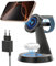 slitinto 3 in 1 Induktive Ladestation für Magnetische, 15W Kabellose Ladegerät Tragbare, Schnelle Wireless Charger Stand für iPhone 16/15/14/13/12, AirPods Pro 4 3 2 Apple Watch-Schwarz