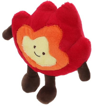 POPETPOP Spielzeug Cartoon-feuersimulation Weiche Gefüllte -plüschtier Cartoon-brennholzspiel Dekoration Für Zuhause Wohnaccessoire Outdoor Thematisch