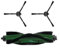 BlesConi Kit de repuesto de cepillo lateral para robot de aspiradora Cecotec para Conga 7490 8490 para Ultimate para Genesis juego de accesorios de limpieza de pisos