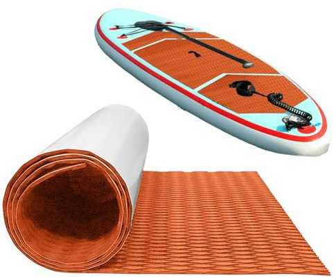 Schiuma Eva Tappetino Marino Barche, 120 X 30 Cm Tappetino per Tavola Surf, Tappeto Barca Adesivo, accessoris Barca Pavimentazione Antiscivolo Marine Boat Decking Mat per Barche Piscina Yacht