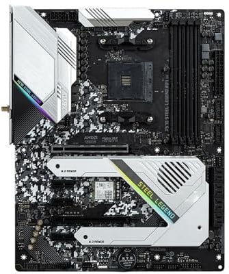 Scheda madre Fit For ASRock X570 STEEL LEGEND WIFI AX Supporta CPU 5700x3D 5800X3D 5600X 5600G 2600K DDR4 M.2 NVME PCIe 4.0 AM4 ATX scheda madre