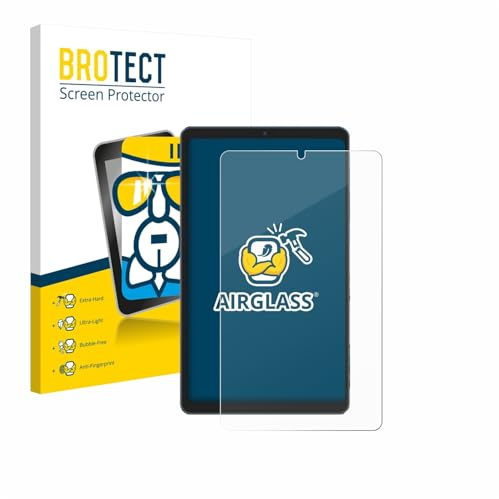BROTECT Schutzglas für Chuwi AuPad Mini Schutzfolie Panzer Folie Glas Displayschutz Made in Germany [Kratzfest 9H, Anti-Fingerprint,Transparent]