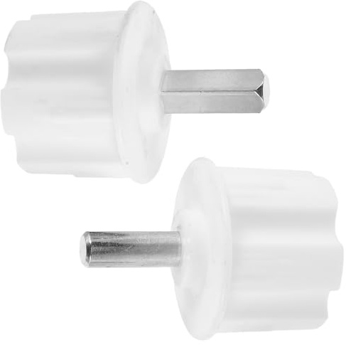 POPETPOP Coupleur D'axe Carré à Rond 70 Mm pour Store Banne, 2 Pièces, Accessoire de Protection Solaire Compatible Stores Motorisés, pour Réparation et Installation de Pergolas et Auvents