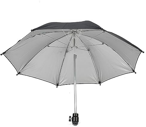 DSLR Camera Umbrella with Ballhead Multi-angle Adjusted Sunshade Rainy Protectors Holder for Live Broadcasting DSLR Camera with Ballhead Multi-angle Rainy Protectors Holder