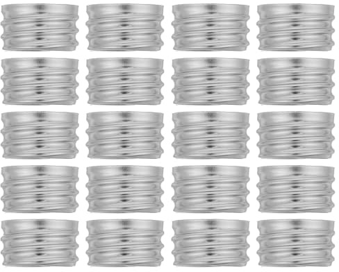 OSOLADY Lot de 20 adaptateurs de douille E40 vers E27, bague de réduction métallique pour abat-jour, adaptateur pour culot à vis