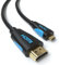 JAMEGA - 5m Micro HDMI-Kabel 2.0 | 4K Ultra HD 2160p / Full HD 1080p | 3D / ARC/CEC/HDR | High Speed mit Ethernet kompatibel mit Raspberry Pi 4, Gopro, Lenovo, TV, PC, Notebook