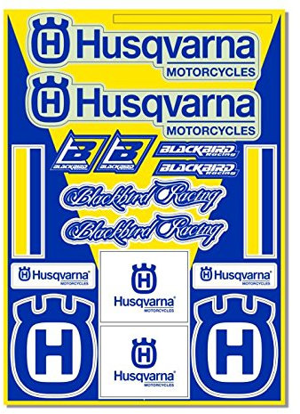MX Enduro Aufkleber Sponsoren Sticker vorgestanzt HQV TC TE FE FC 2018