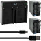 2X SK Akku Ersatz für Sony NP-F990 |- 10400mAh -| + Dual Charger für Sony Akku NP-F550 NP-F750 NP-F960 NP-F970 NP-F980 // Blitzgeräte Videoleuchten