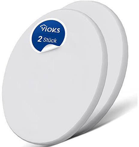 VIOKS 2х Staubsauger Filter rund 160mmØ - Vlies Filter für Staubsauger Dyson DC08 DC19 DC20 DC29 / Dyson Staubsauger Zubehör & Dyson Ersatzteile