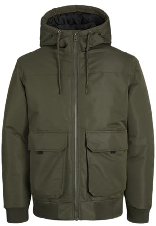 JACK&JONES PLUS Herren Jjconstruct Bomber Pls Bomberjacke (1er Pack)