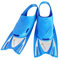 AQUAZON Joy Kinder Schwimmflossen, leicht anzuziehen, superflexibles Material zum Schwimmen und Schnorcheln in trendigen Farben Größen 28 - 35, Farbe:Blue, Größe:30/34