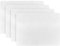 Aspire Lot de 4 sets de table épais en silicone antidérapant et résistant à la chaleur pour couper les aliments chauds - Blanc