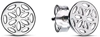 Ohrstecker Lebensblume 925 Silber