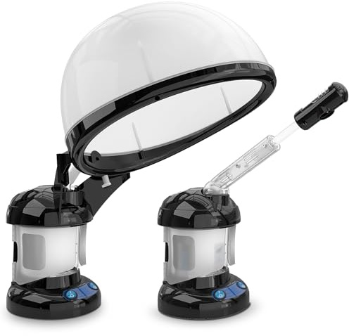 Hair Steamer Kingsteam 2 in 1 Ozone Facial Steamer, Design for Personal Care Use at Home or Salon Barber