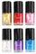POPETPOP Nail Polish for Dogs with Dark Nails Pet Dog Nail Polish-6pcs Pet Grooming Kit Water-based Healthy Paw Grooming Dog Nail Polish Quick Dry for All Pets Red Glitter for Nails