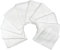 Clevere Kids Mulltücher Spucktücher Mullwindeln 10er Pack weiß | Premium Qualität | 70x80 | schadstoffgeprüft | Kochfest