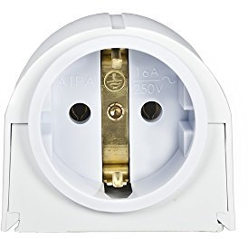 1-fach Aufputz Schuko Steckdose versteckt NEU Aufputz Schuko Steckdosen 1 Steckplatz CE (1-fach versteckt)